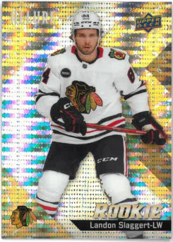 2024-25 UD Gold Glitter Bomb Landon Slaggert /199 č. 132