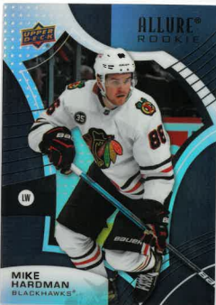 2021-22 UD Allure Black Rainbow Rookie Mike Hartman č. 111