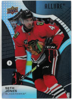 2021-22 UD Allure Black Rainbow Rookie Seth Jones č. 96