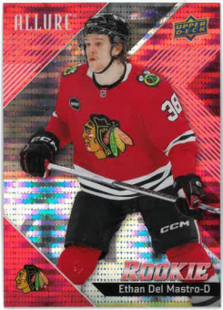 2024-25 UD Allure Red Rainbow Rookie Ethan Del Mastro č. 145