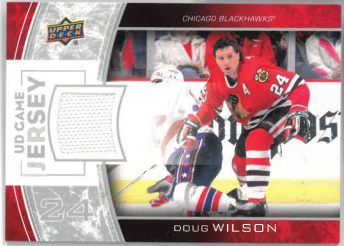 2013-14 UD Series 1 Game Jersey Doug Wilson č. GJ-DW
