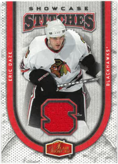 2006-07 Fleer Flair Showcase Stitches Eric Daze č. SS-ED