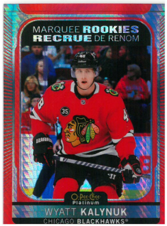 2021-22 UD O-PEE-CHEE Wyatt Kalynuk Marquee Rookies Red Prism /199 č. 223