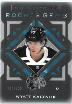 2021-22 UD Black Diamond Rookie Gems Wyat Kalynuk /399 č. RG-WK