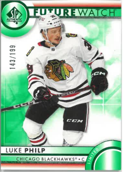2023-04 UD SP Authentic Future Watch Green Luke Philip /199 č. 142