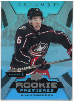 2023-24 UD Trilogy Uncommon Rookie Premieres lvl.2 Billy Sweezey /699 č. 165