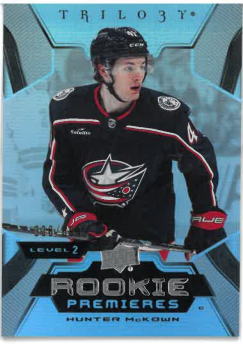 2023-24 UD Trilogy Uncommon Rookie Premieres lvl.2 Hunter McKown /699 č. 158