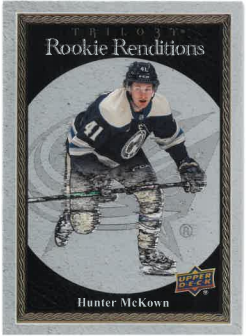 2023-24 UD Trilogy Rookie Renditions Hunter McKown č. RR-32