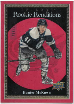 2023-24 UD Trilogy Rookie Renditions Red Hunter McKown /799 č. RR-32