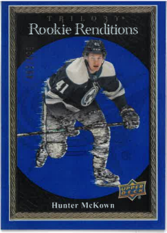 2023-24 UD Trilogy Rookie Renditions Blue Hunter McKown /499 č. RR-32