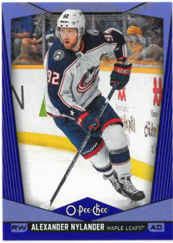 2024-25 UD O-Pee-Chee Blue Alexander Nylander č. 454