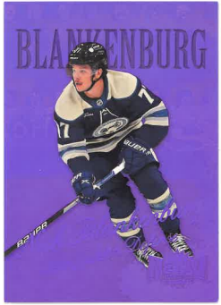 2022-23 UD Metal Universe Skybox Retro Purple Nick Blankenburg /199 č. R-24