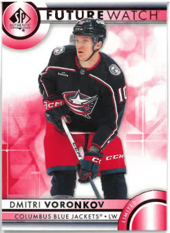 2023-24 UD SP Authentic Future Watch Limited Dmitri Voronkov č. 192