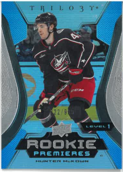 2023-24 UD Trilogy Rookie Premieres Level 1 Hunter McKown /999 č. 108