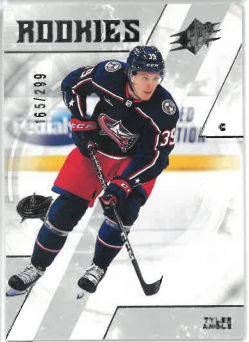 2023-24 UD SPx Rookie Tyler Angle /299 č. 187 