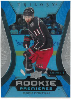 2023-24 UD Trilogy Rookie Premieres Level 1 Adam Fantili /999 č. 134