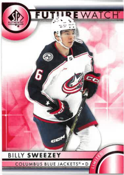 2023-24 UD SP Authentic Future Watch Limited Billy Sweezey č. 128