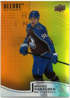 2021-22 UD Allure Orange/Yellow Mikko Rantanen č. R-77