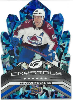 2021-22 UD Ice Crystals Mikko Rantanen č. IC-34