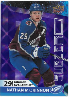 2021-22 UD Ice Sub Zero Nathan Mackinnon č. SZ-25