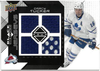 2008-09 UD Black Diamond Four Jersey Darcy Tucker č. BDJ-DT