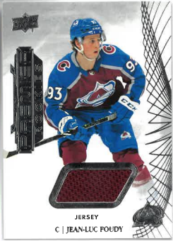 2022-23 UD Premier Rookies Jersery Jean-Luc Foudy č. 112