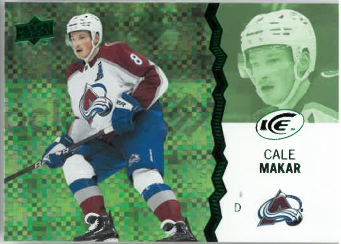 2023-24 UD Ice Green Cale Makar č. 11