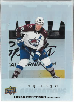 2023-24 UD Trilogy Generations Mikko Rantanen č. TG-11B