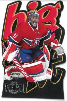 2021-22 UD Metal Universe Big Man On Ice Carey Price č. BM-35