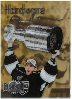 2020-21 UD Metal Universe Championship Hardware Jonathan Quick 