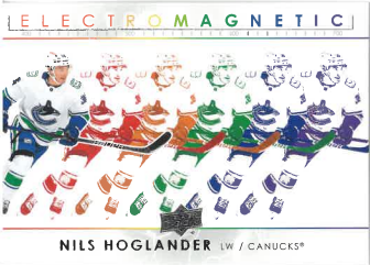 2021-22 UD Series I Electro Magnetic Nils Hoglander č. EM-12