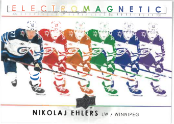 2021-22 UD Series I Electro Magnetic Nikolaj Ehlers č. EM-6