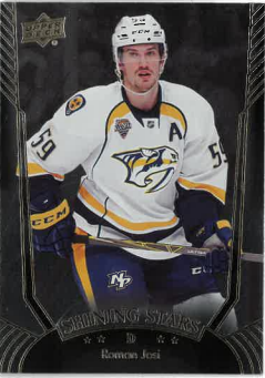 2016-17 UD Series I Shining Stars Roman Josi č. SS-7
