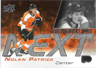 2019-20 UD Series I Next Generation Nolan Patrick č. GN-12