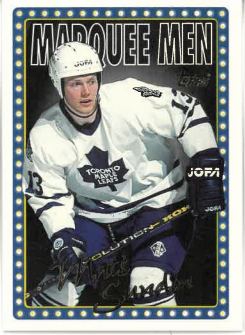 1995-96 Topps Marquee Men Mats Sundin č. 19