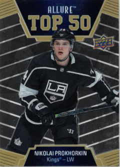 2019-20 UD Allure Top 50 Nikolai Prokhorkin č. T50-14