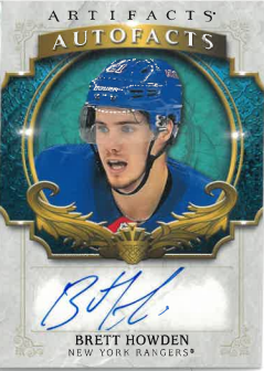 2020-21 UD Artifacts Autofacts Brett Howden č. A-BH