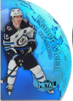 2021-22 UD Metal Universe Planet Metal Mark Scheifele č. PM-12