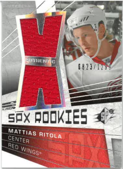 2008-09 UD SPx Rookies Jersey Mattias Ritola /1299 č. 139