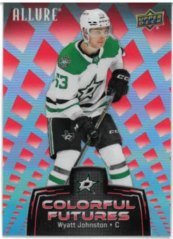 2024-25 UD Allure Colorful Futures Wyatt Johnston č. CF-11