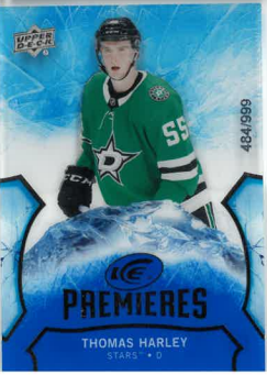 2020-21 UD Ice Premieres /999 Thomas Harley č. 154