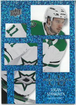 2024-25 UD Series II UD Portrait Speckled Parallel Logan Stankoven č. P32