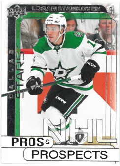 2024-25 UD Extended Pros and Prospects Logan Stankoven č. PP-30