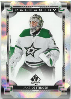 2024-25 UD SP Authentic Pageantry Jake Oettinger č. P-54