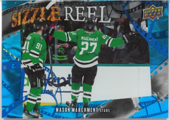 2025-26 UD Serier I Sizzle Reel Mason Marchment č. SR-8