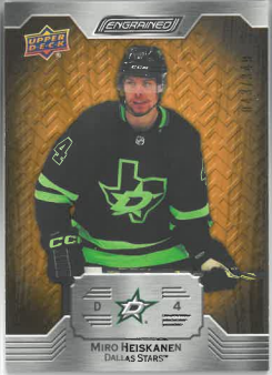 2023-24 UD Engrained Oak Miro Heiskanen /349 č. 45