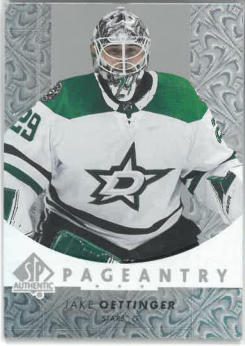 2022-23 UD SP Authentic Pageantry Jake Oettinger č. P-14