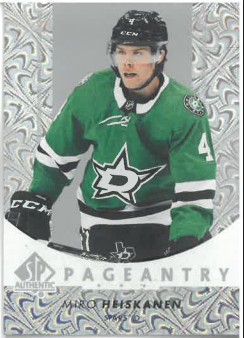 2022-23 UD SP Authentic Pageantry Miro Heiskanen č. P-33