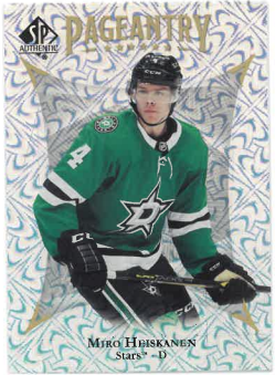 2021-22 UD SP Authentic Pageantry Miro Heiskanen č. P-28