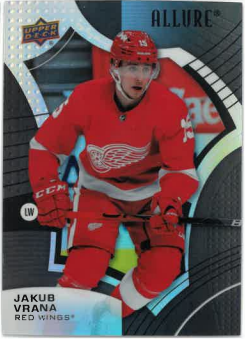 2021-22 UD Allure Black Rainbow Jakub Vrána č. 63
